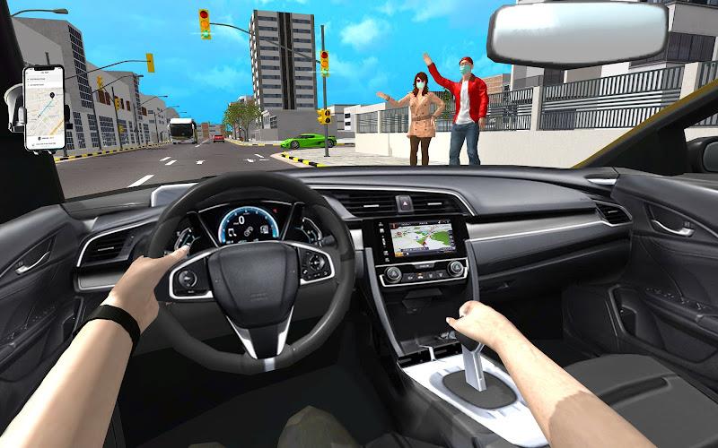 Open World Taxi Sim 2023 স্ক্রিনশট 4