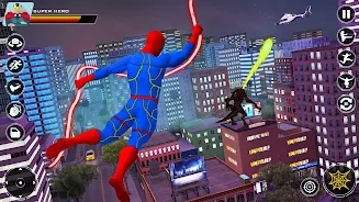 Spider Rope Hero Flying Games应用截图第2张