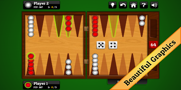 247 Backgammon Capture d'écran 2