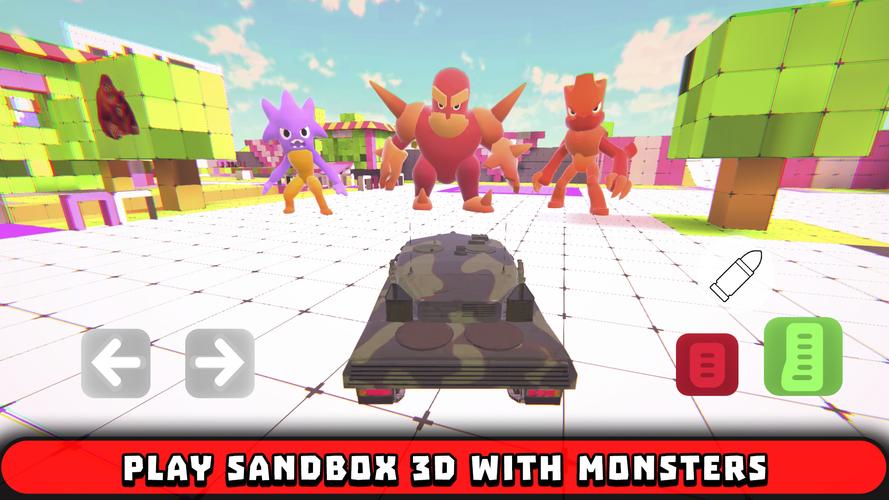 Sandbox Playground 3d game スクリーンショット 1