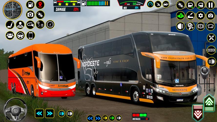 Bus Games 2023 Coach Bus Game ဖန်သားပြင်ဓာတ်ပုံ 3