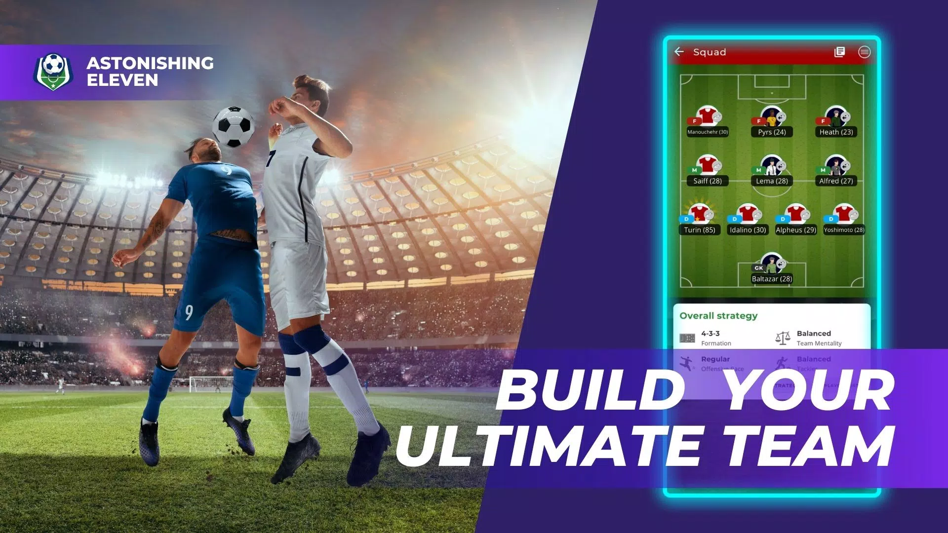 Astonishing Eleven Football 스크린샷 2