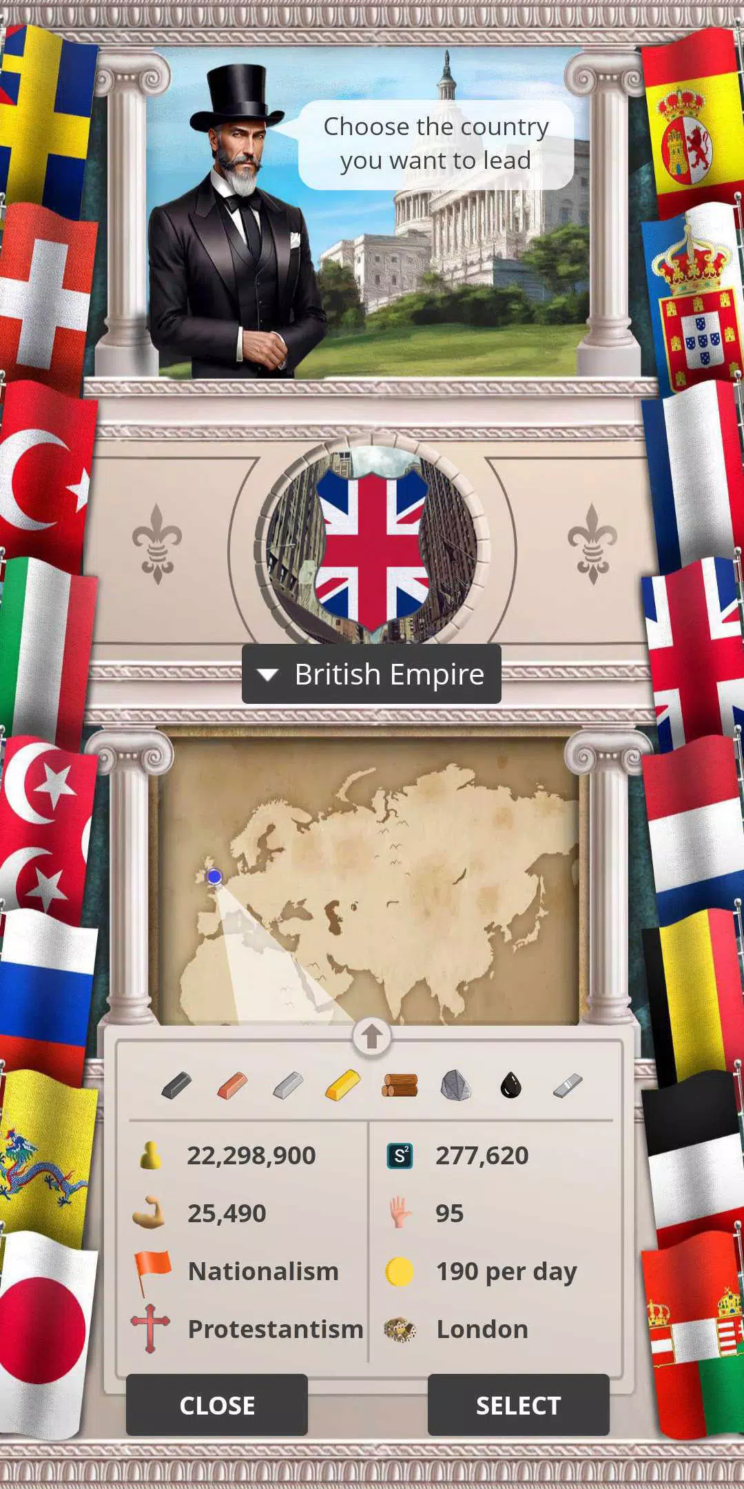 20th c 1 – President Simulator Captura de tela 2
