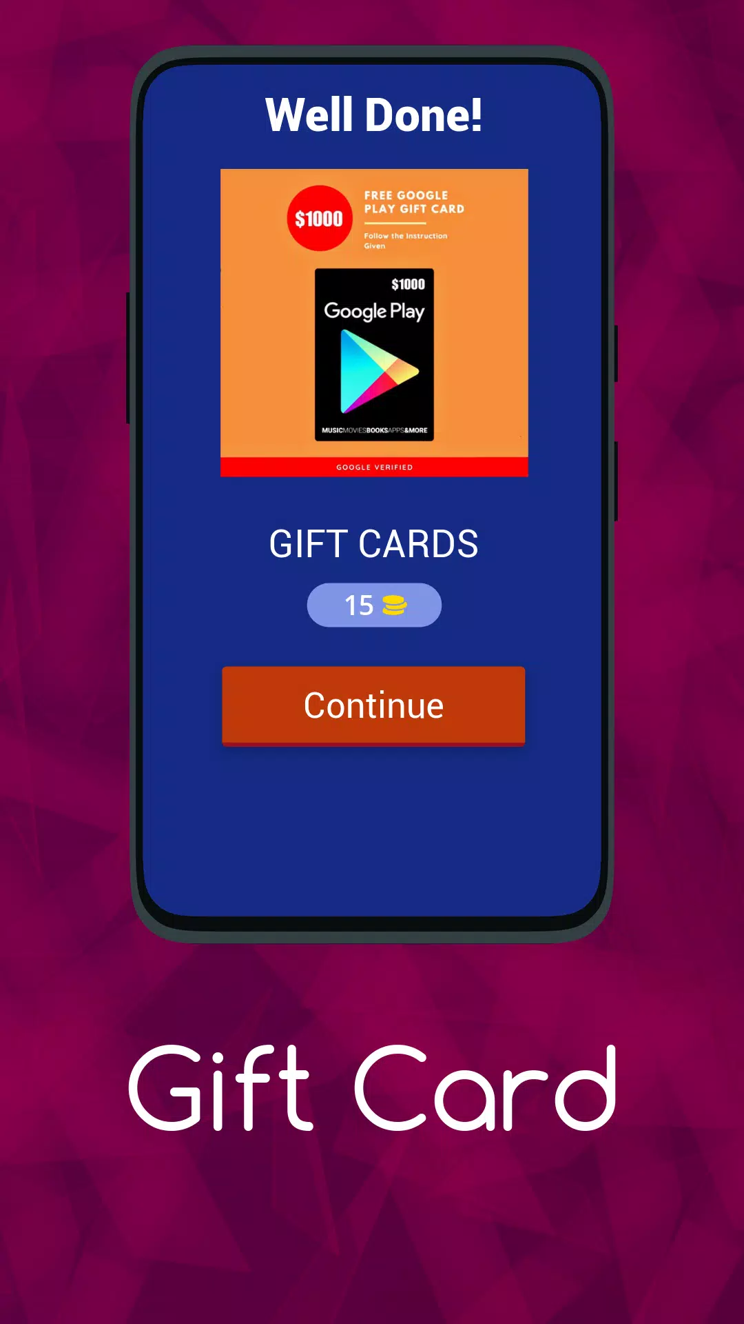 Gift Card Capture d'écran 3