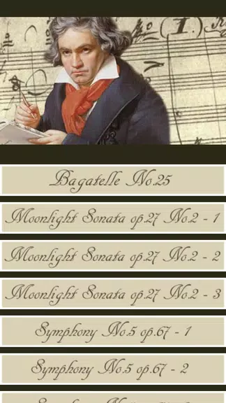 Beethoven Symphony Captura de tela 1