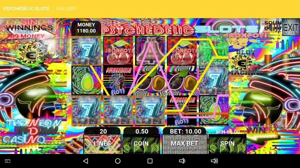 Psychedelic Slots Schermafbeelding 4