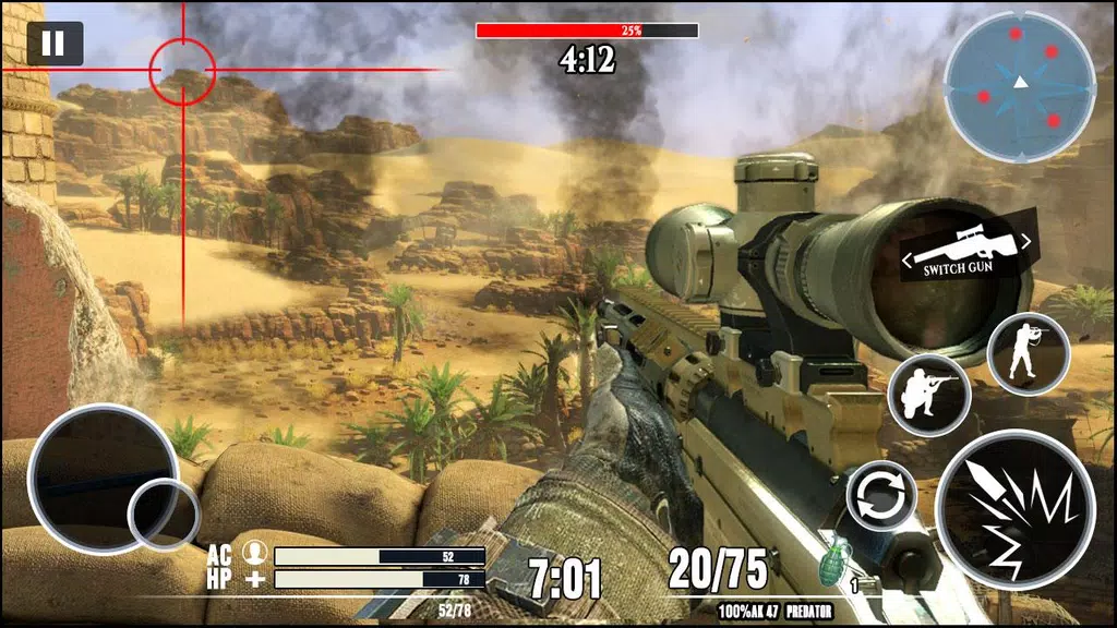 Desert Sniper 3D: Battleground スクリーンショット 2