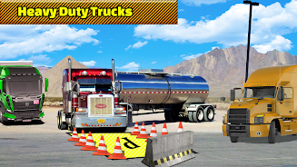 Truck Parking Truck Games Schermafbeelding 2