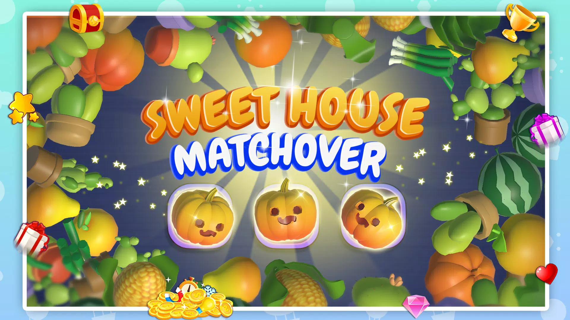 Sweet House Matchover_Triple3D Tangkapan skrin 1