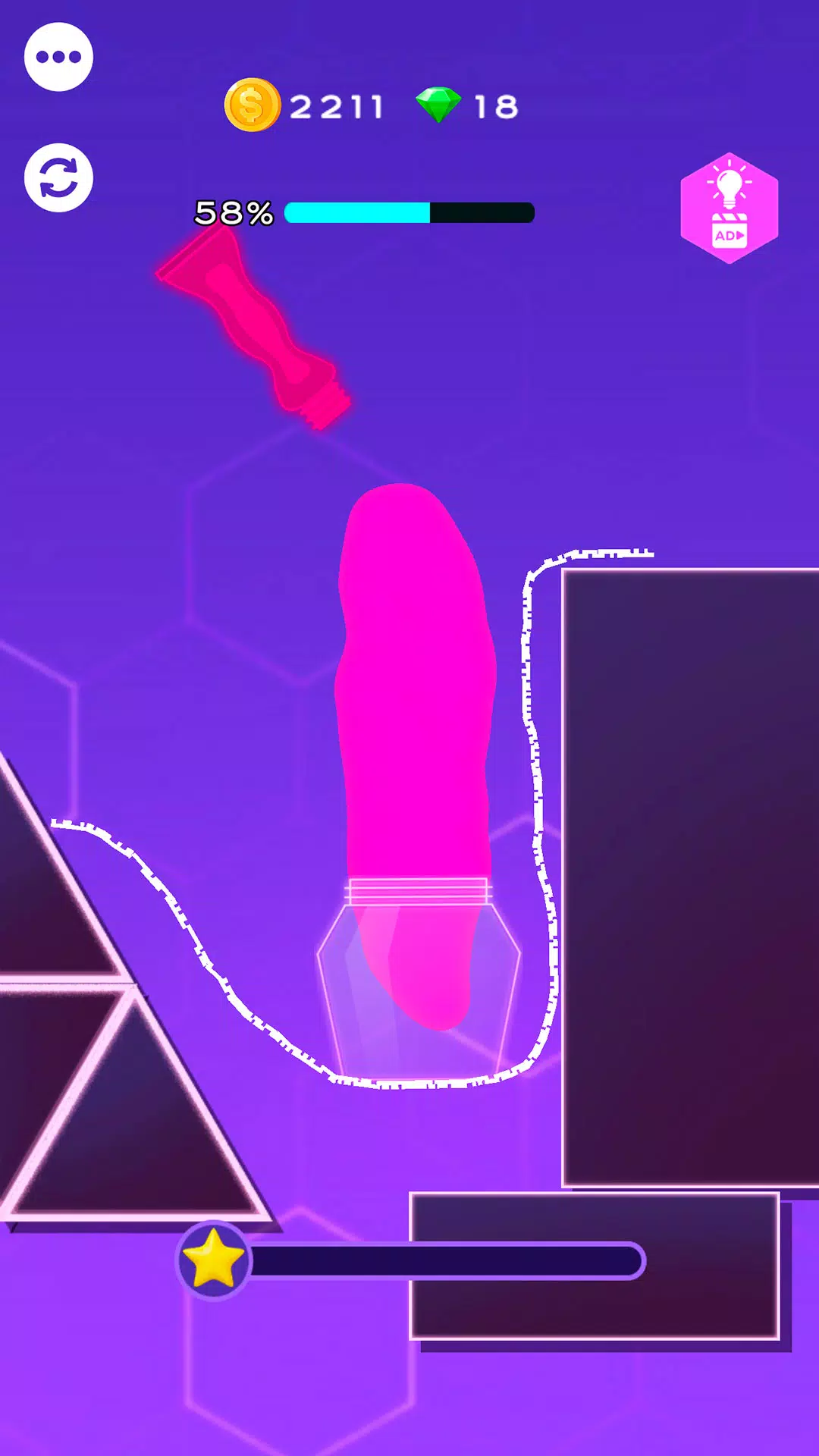 Happy Slime Puzzle Captura de pantalla 1