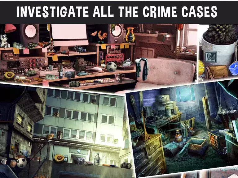 Schermata Crime Case :Hidden Object Game 1