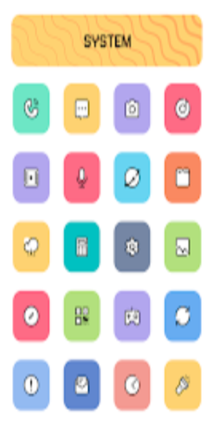 Apk mod iconpack thích ứng của bút màu