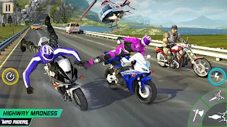 Crazy Moto: Bike Shooting Game स्क्रीनशॉट 4