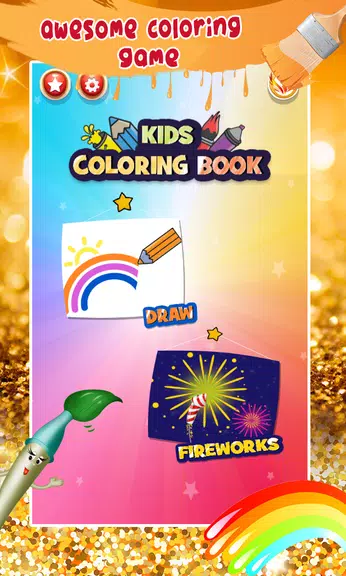 Kitchen Tools Coloring Book應用截圖第1張