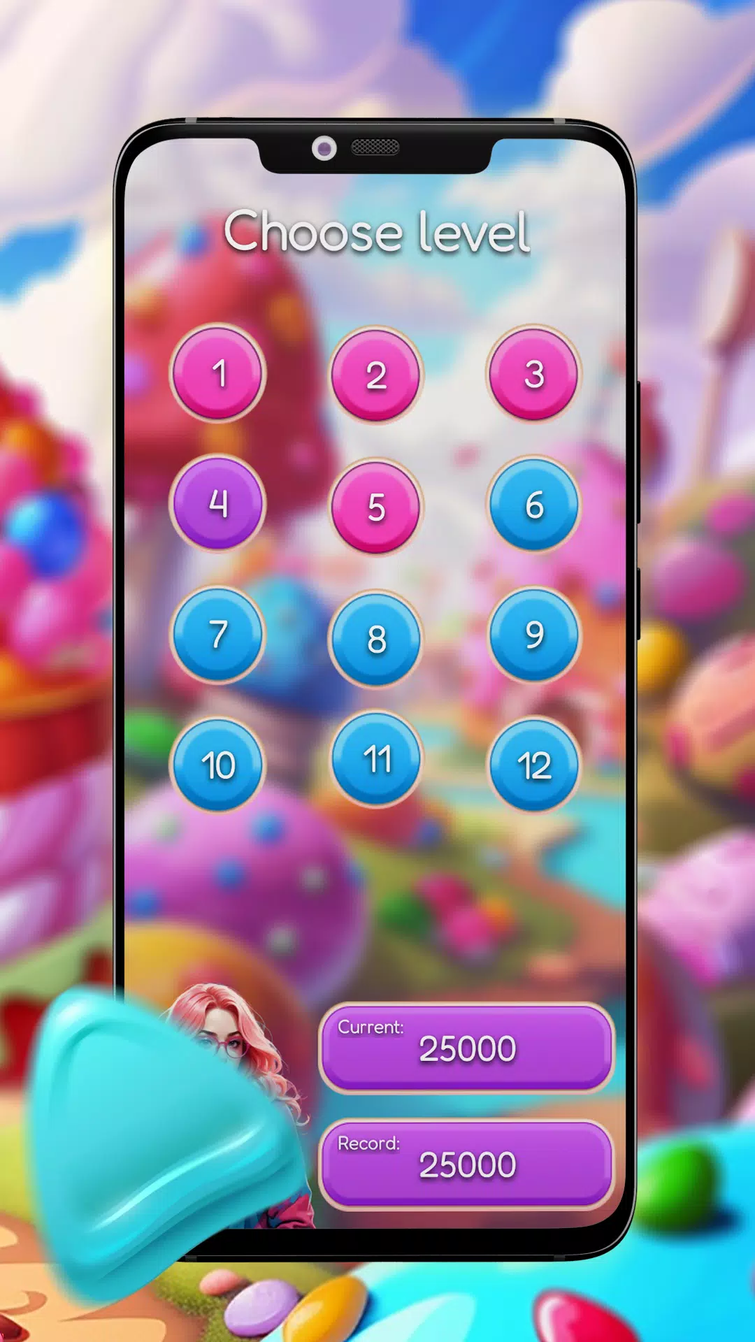 Sweet Match Journey Captura de pantalla 3