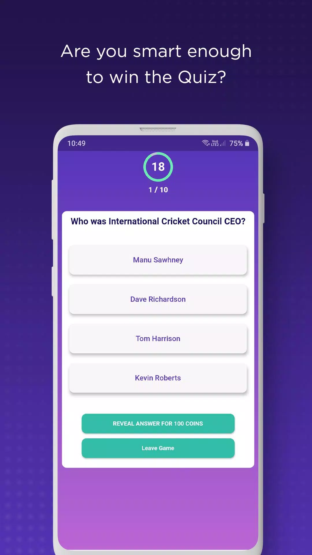 QuizPot: Group GK Quiz Trivia应用截图第1张