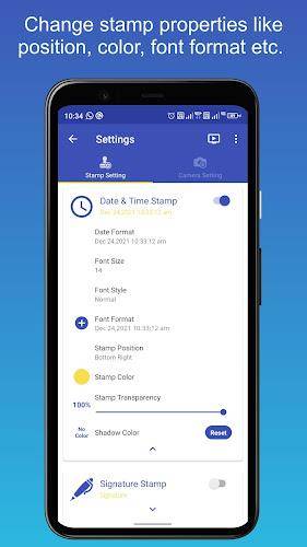 PhotoStamp Camera Tangkapan skrin 3