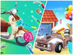 Truck wash games for boys Скриншот 2