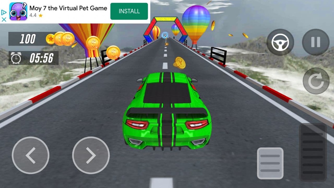 Superhero Mega Ramp GT Racing Stunts Schermafbeelding 3