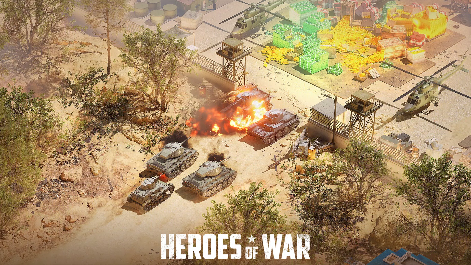 Heroes of War Captura de tela 2