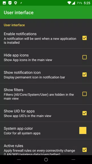 AFWall+ (Android Firewall +) スクリーンショット 2