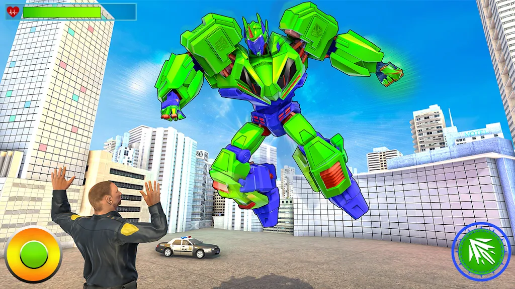 Robot Hero City Battle Schermafbeelding 2