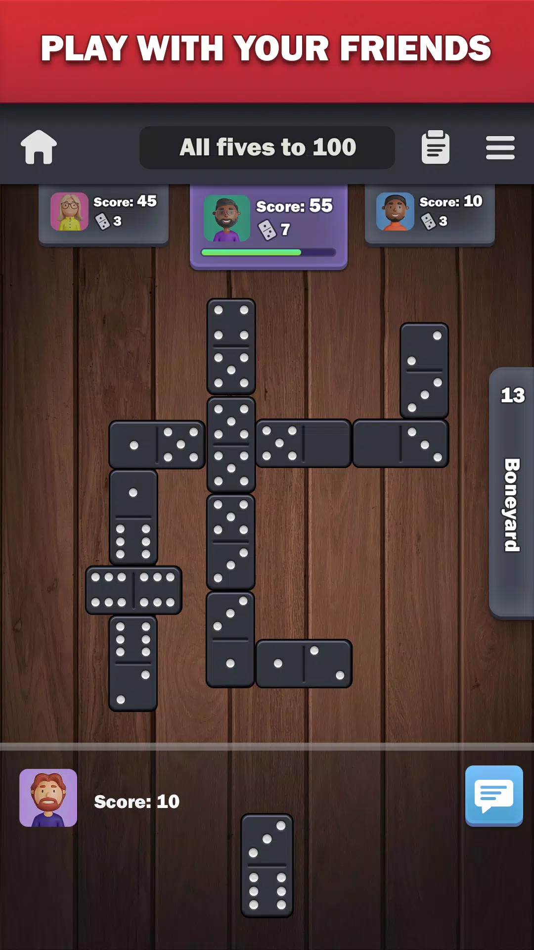 Dominoes online - play Domino! Captura de pantalla 2