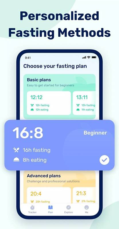 Schermata GoFasting Intermittent Fasting 3