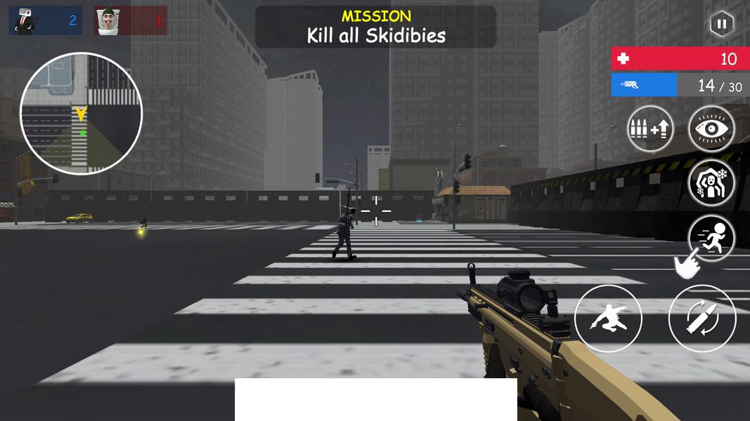 Shoot Skibd Toilet Survival.io スクリーンショット 2