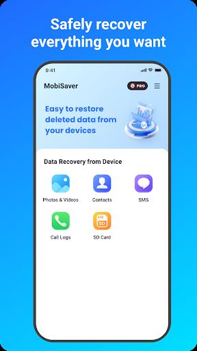 MobiSaver: Data&Photo Recovery Screenshot 1