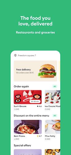 Bolt Food: Delivery & Takeaway Captura de pantalla 1