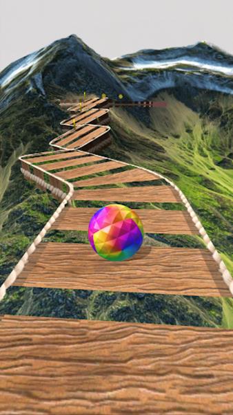 Sky Rolling Balls 3D Screenshot 1