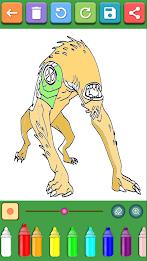 Alien Ben Coloring Pages應用截圖第3張