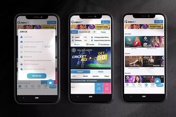 IndiBet スクリーンショット 1