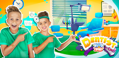 Vlad and Niki: Kids Dentist Ekran Görüntüsü 1