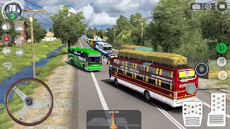 Coach Bus Driver Simulator Tangkapan skrin 3