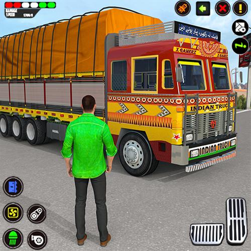 Indian Truck Drive Truck Games Zrzut ekranu 1