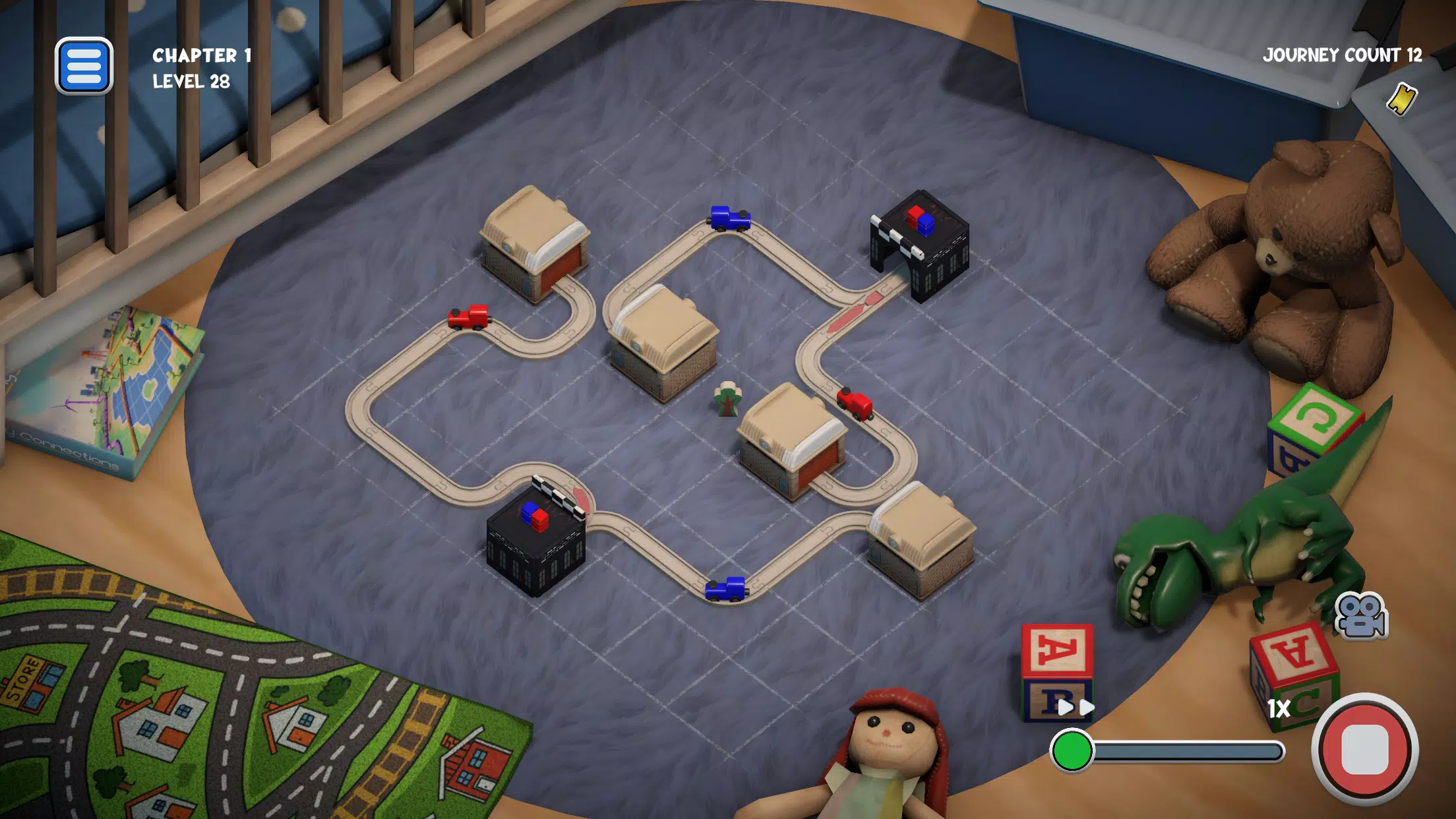 Teeny Tiny Trains Captura de pantalla 1