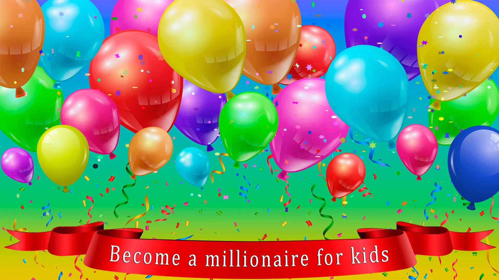 Kids Quiz Games: Millionaire Screenshot 1