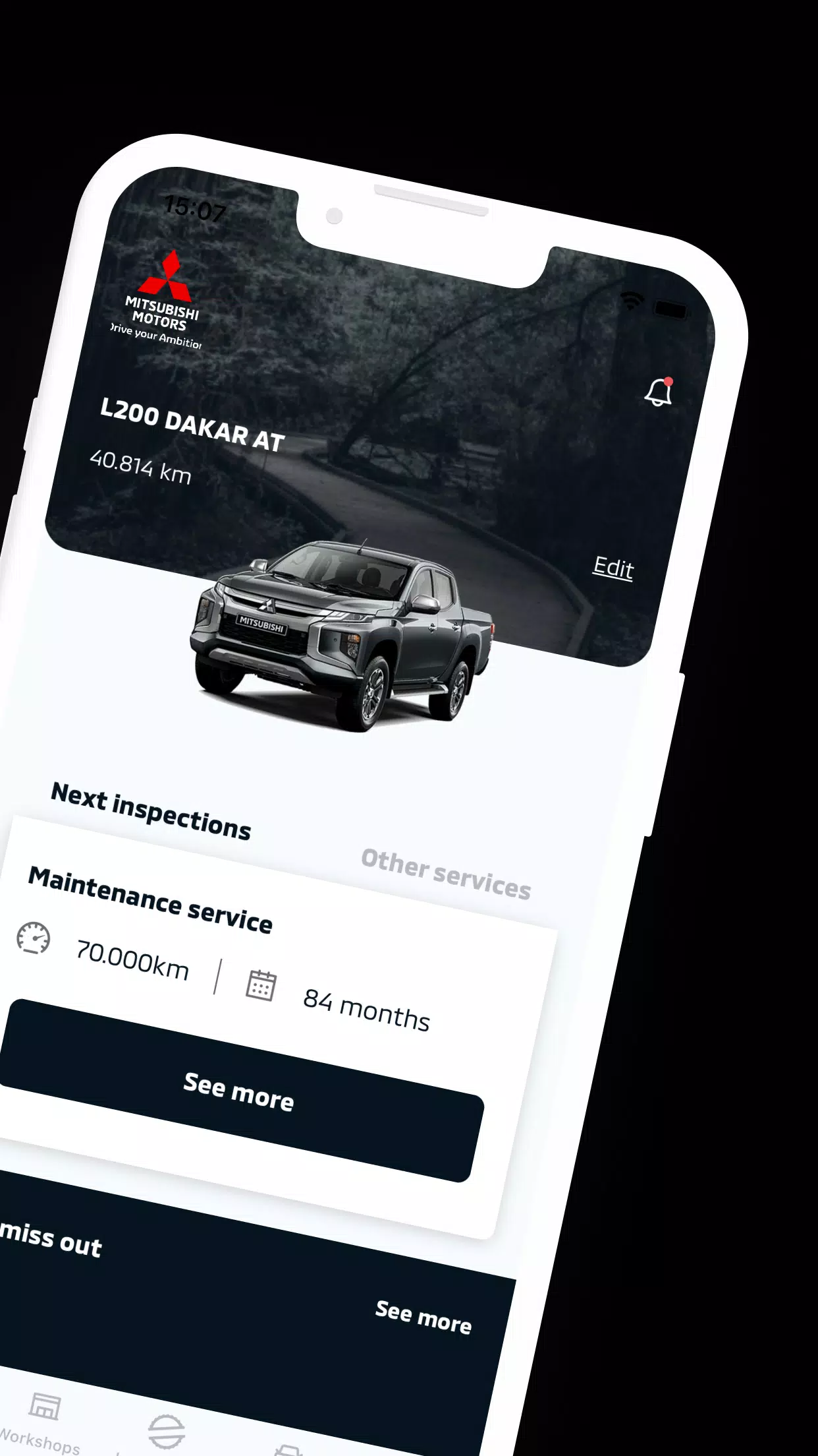 Mitsubishi App Captura de tela 2