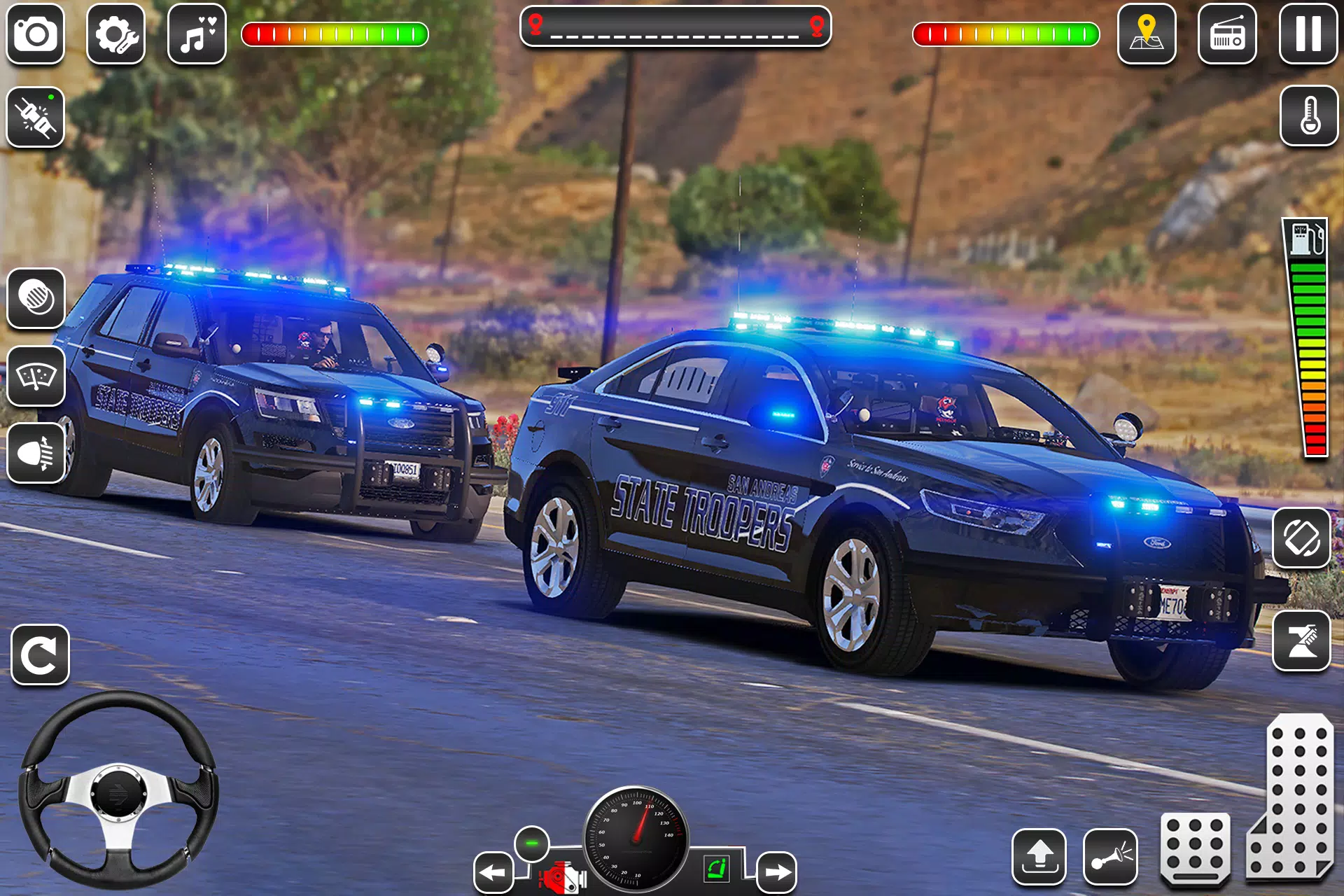 US Police Car Chase Game 3D應用截圖第2張