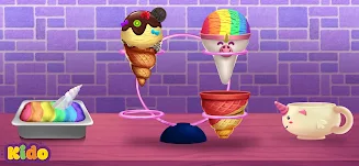 Ice Cream Making Game For Kids Zrzut ekranu 4