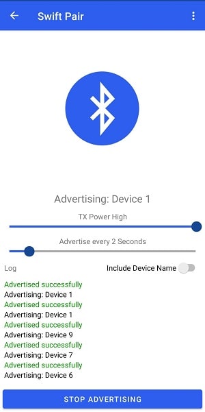 Bluetooth Le Spam應用截圖第2張