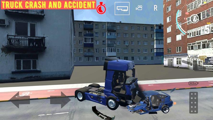 Truck Crash And Accident Tangkapan skrin 2