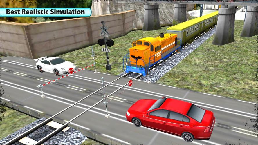 Train Racing 3D-2023 Train Sim Schermafbeelding 3