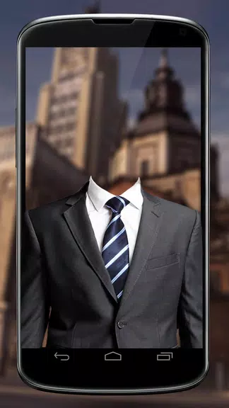 Man Suit Camera Screenshot 1