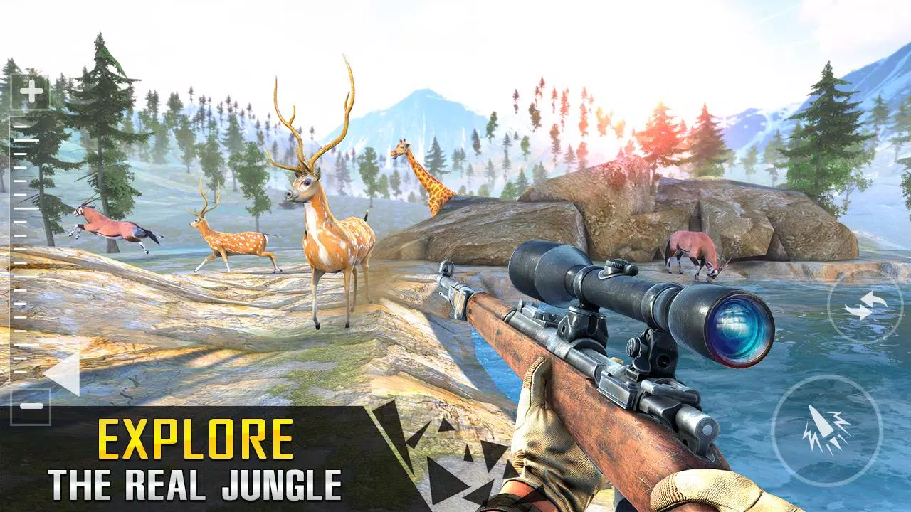 Safari Deer Hunting: Gun Games स्क्रीनशॉट 1