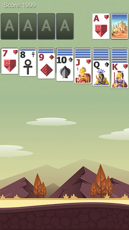 Solitaire Ancient Fable Theme Capture d'écran 1