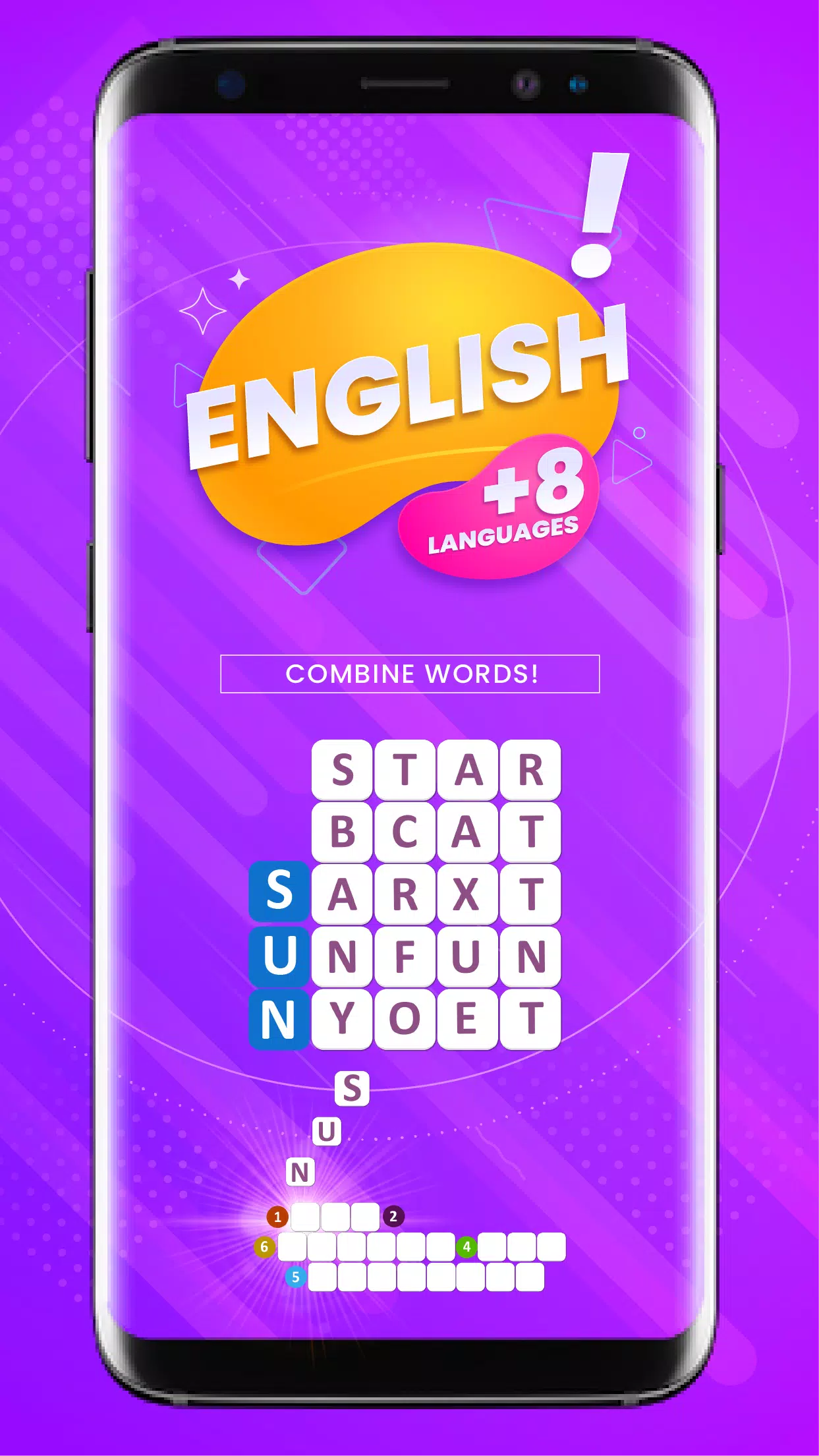 English Word Learning Game Capture d'écran 1