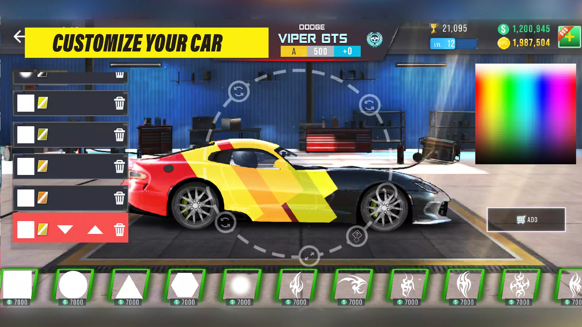 Nitro Speed: Drag Racing 2D Zrzut ekranu 3